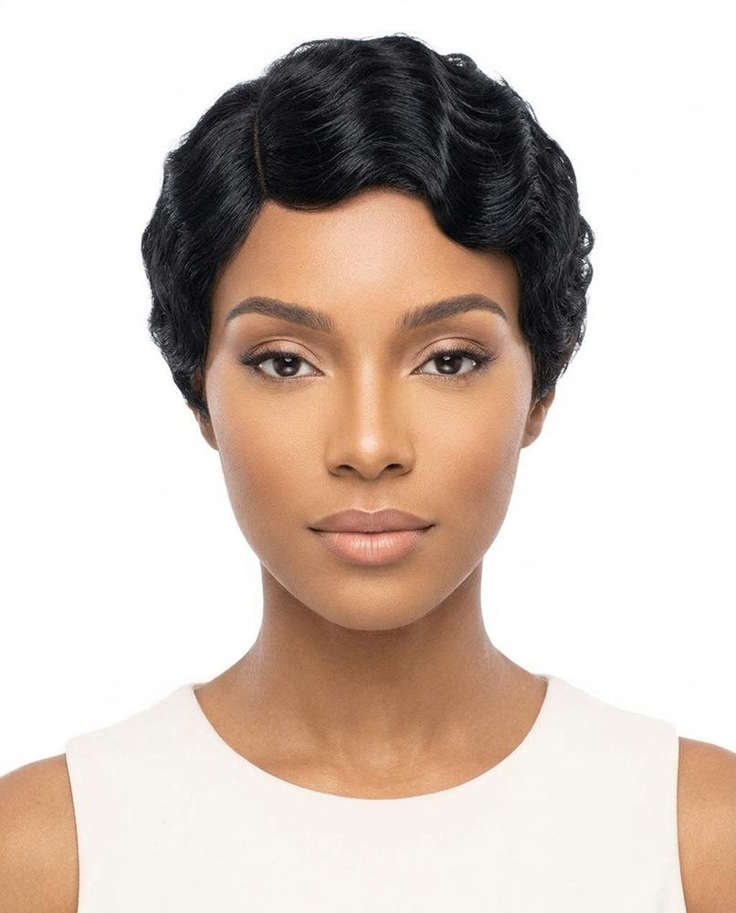 Adam & Eve 24 - Nedan | Finger-Waved Human-Hair Wig Women
