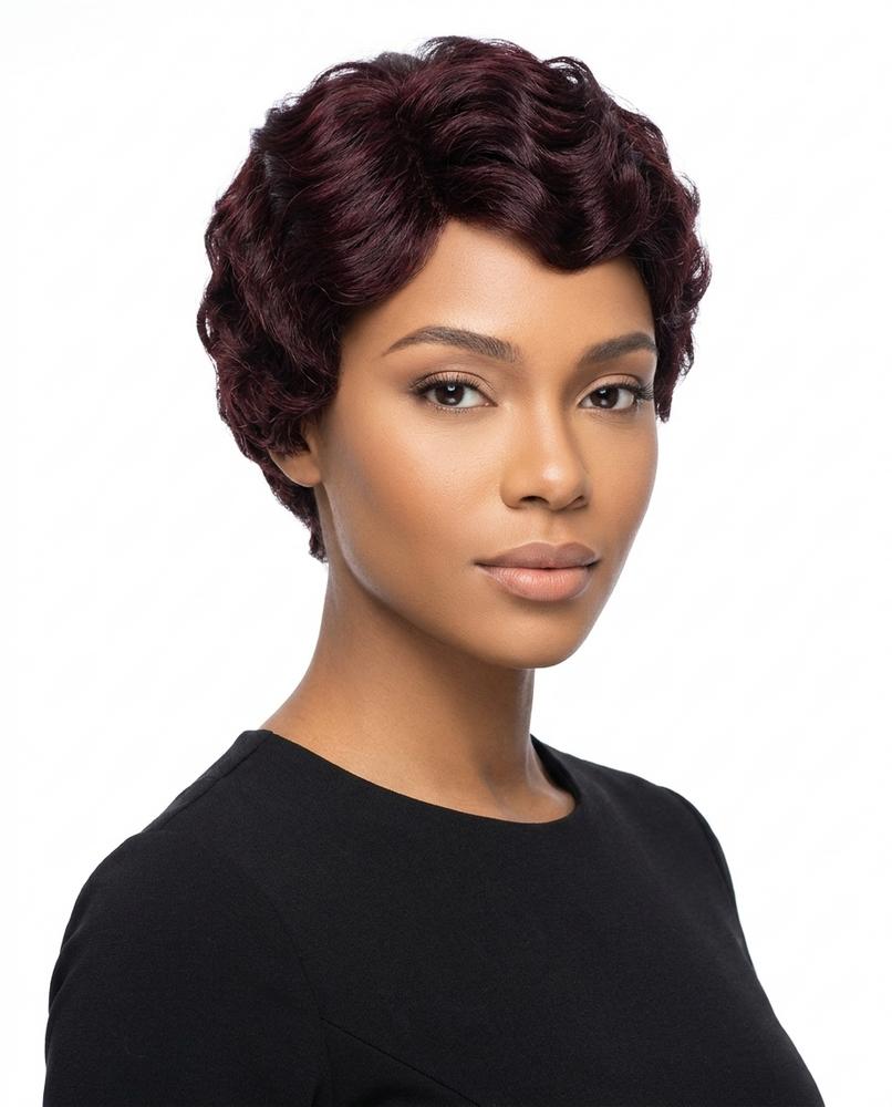 Adam & Eve 24 - Nedan | Finger-Waved Human-Hair Wig Women