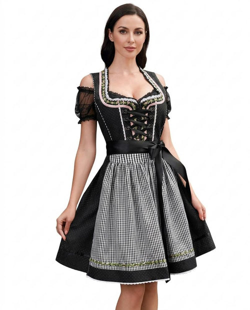 Adam & Eve 24 - Keran | Lace-Up Embroidered Dress Women
