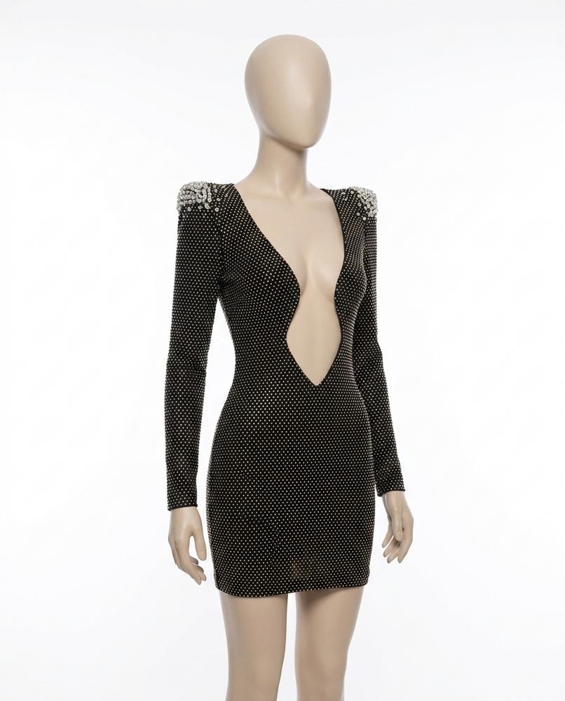 Adam & Eve 24 - Nelar | Embellished Fitted Mini Dress Women