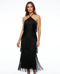 Adam & Eve 24 - Kalor | Fringed Halter-Neck Dress Women