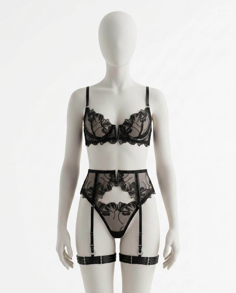Adam & Eve 24 - Nosil | Sheer Embroidered Lingerie Women