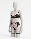 Adam & Eve 24 - Elnor | Lace-Embroidered Three-Piece Lingerie Women